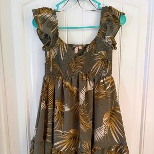 Summer Sun Dress floral flowy